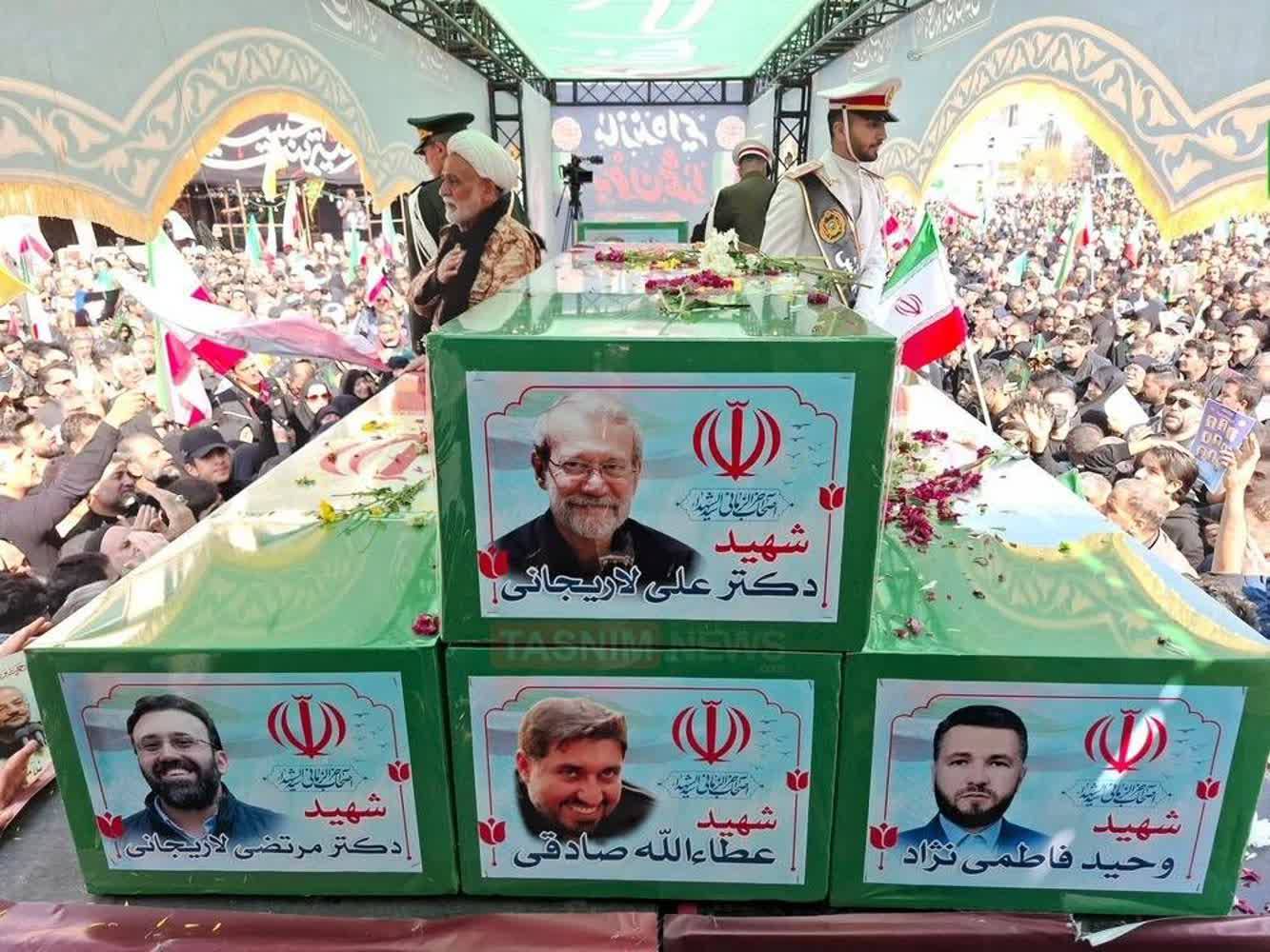 پیام تسلیت ریاست هیأت عامل صندوق ملی مسکن در پی شهادت دکتر علی لاریجانی ، فرزند و سایر همرزمانش